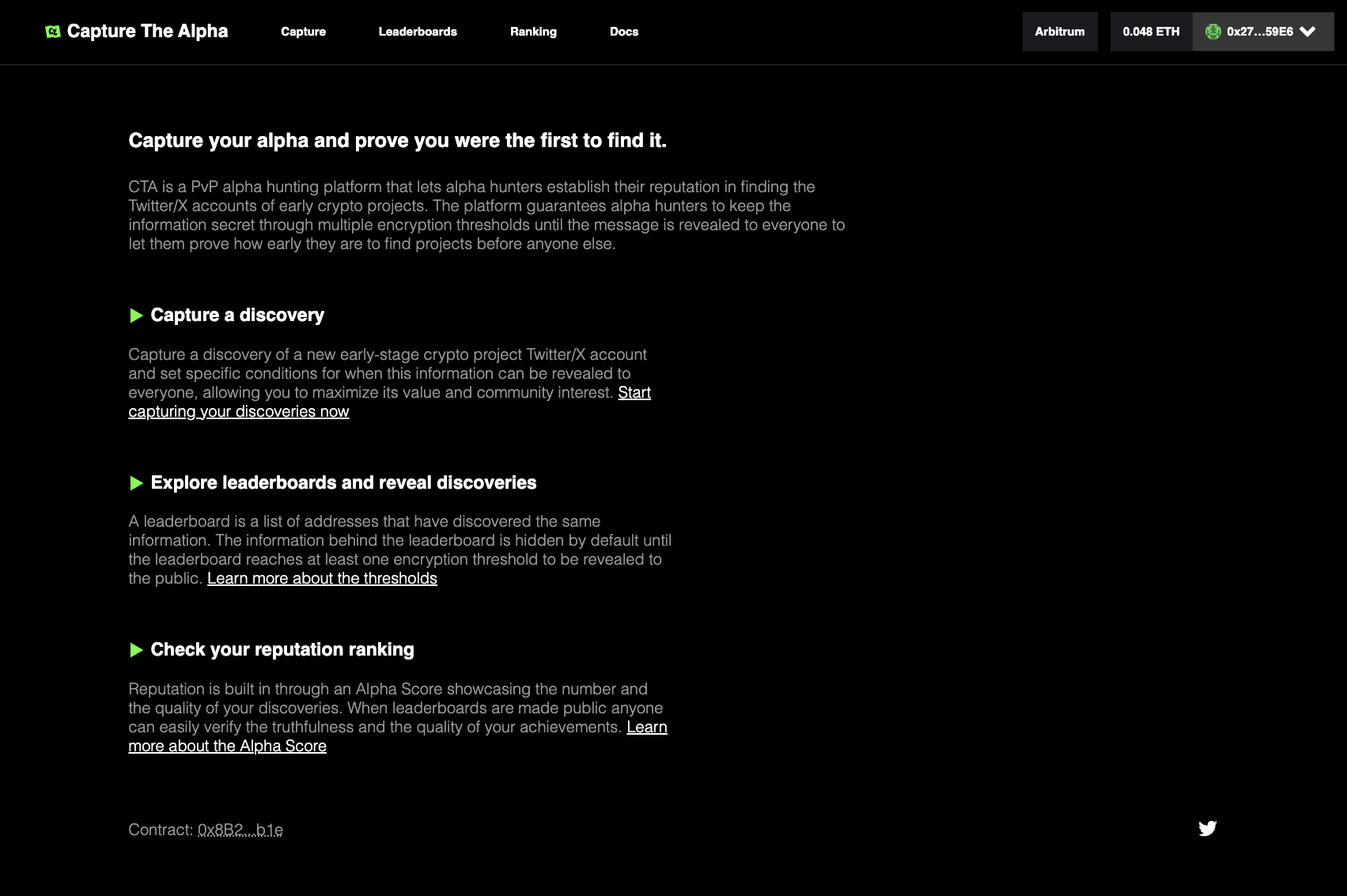 Capture The Alpha screenshot 1