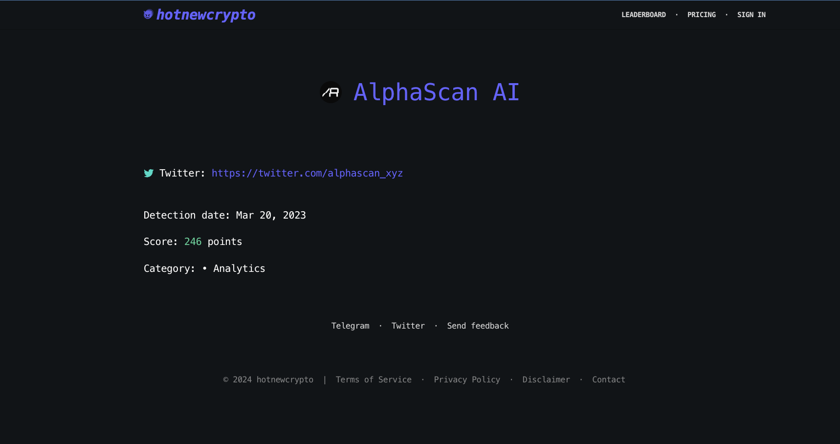HotNewCrypto screenshot 2